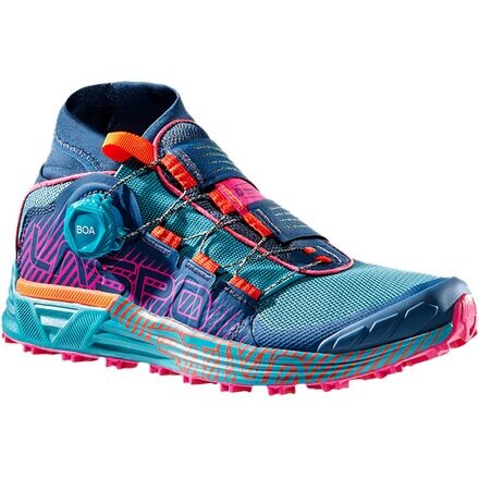 

Кроссовки для бега по пересеченной местности Cyklon женские La Sportiva, цвет Storm Blue/Cherry Tomato, Синий, Кроссовки для бега по пересеченной местности Cyklon женские La Sportiva, цвет Storm Blue/Cherry Tomato