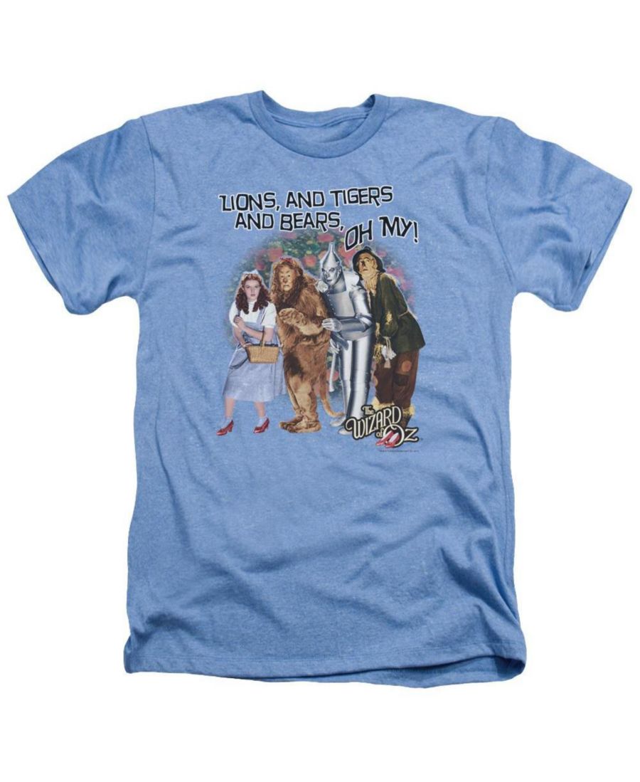 

Мужская футболка Oh My Adult Heather Tee / T-Shirt Wizard Of Oz, Bright blue
