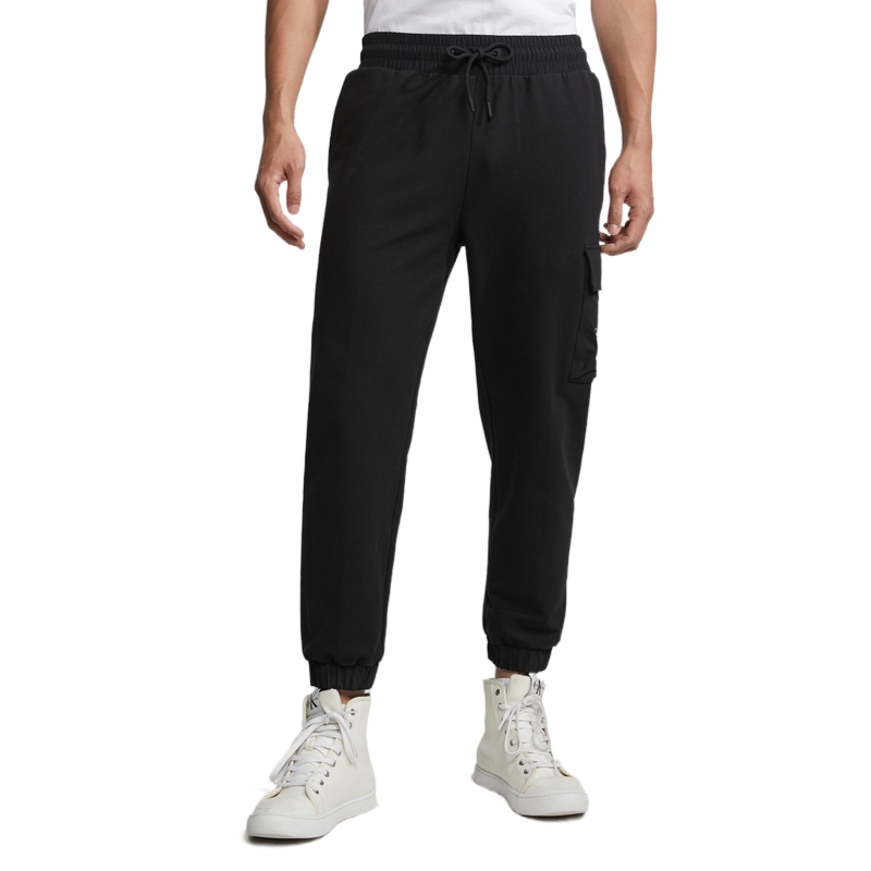 CK/ Спортивные Трикотажные Брюки Мужские Черные Calvin Klein, BEH-Черный — фото 4