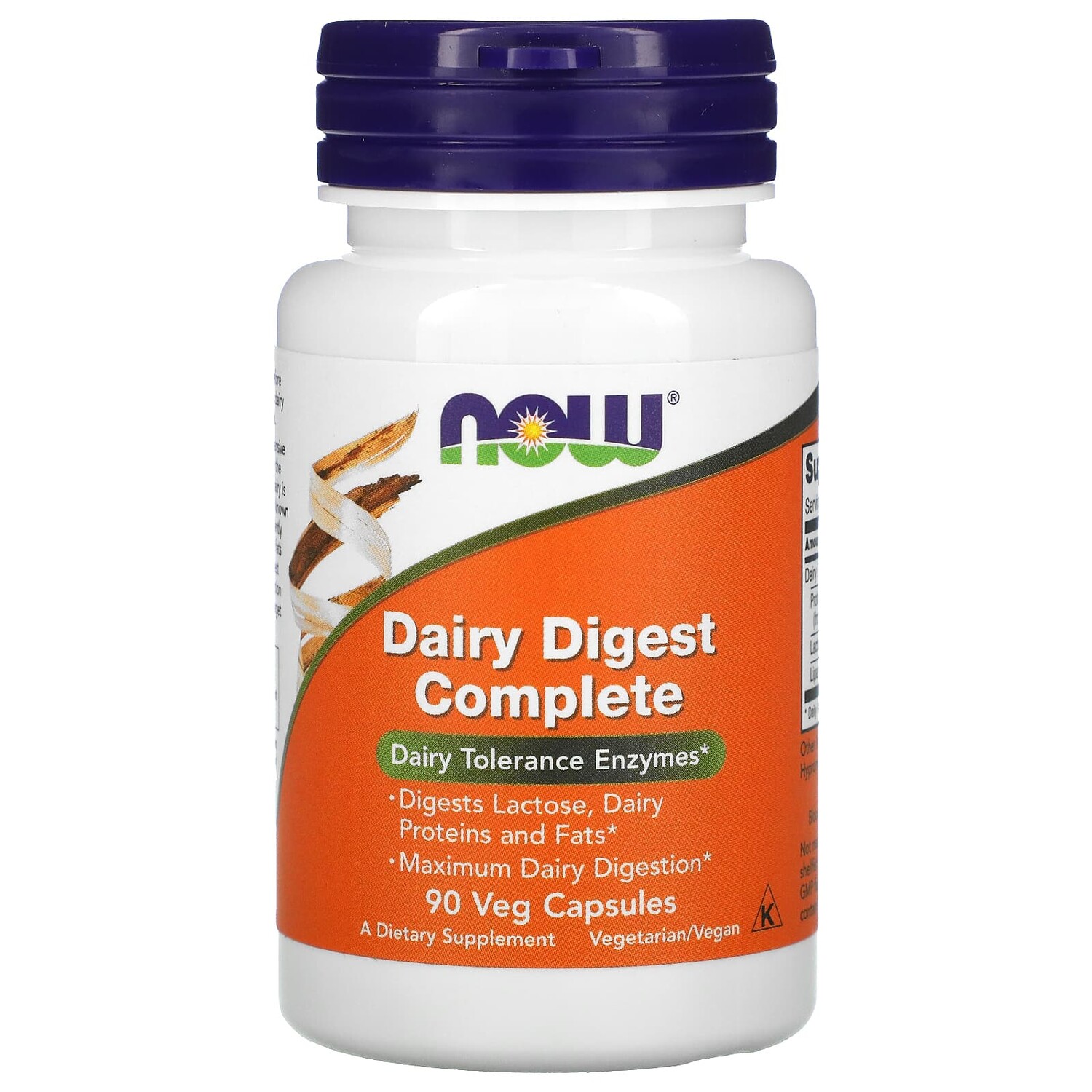 

Now Foods Dairy Digest Complete 90 растительных капсул