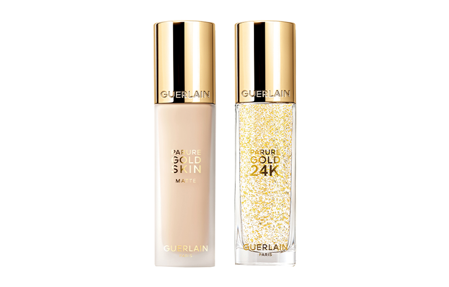 GUERLAIN Jiaolan Golden Diamond Radiance матовый тональный гель набор для макияжа коррекция тона кожи 35ml+35ml — фото 2