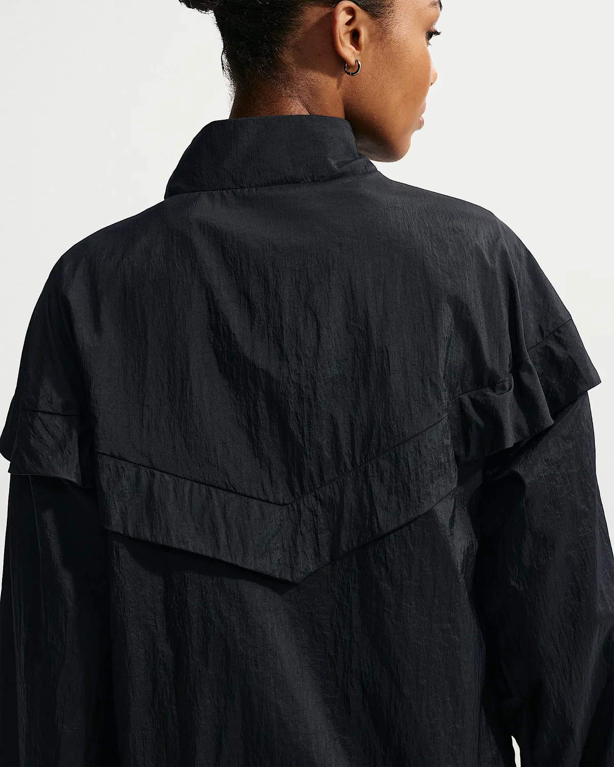 Женская свободная куртка Serena Williams Design Crew, Black/Black/Black — фото 2