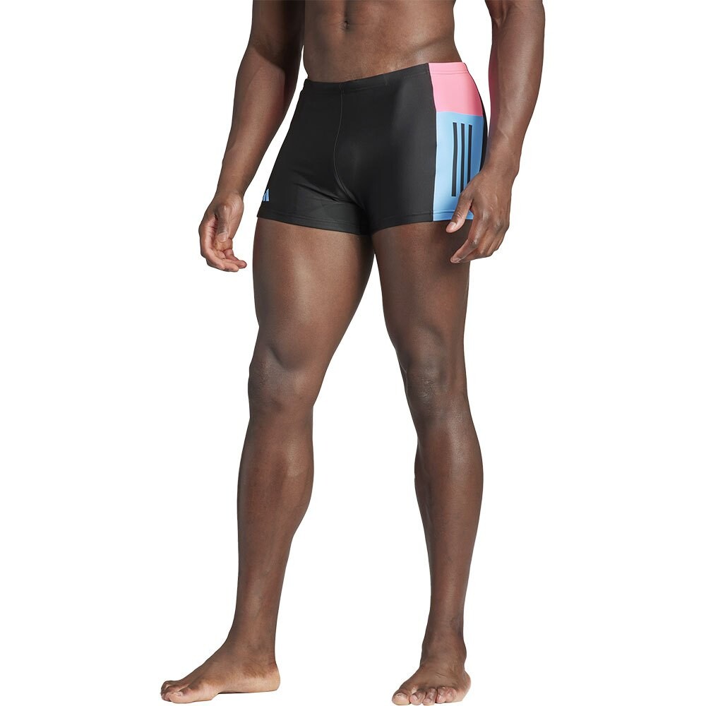 

Плавки adidas Block 3 Stripes Swim Boxer, черный