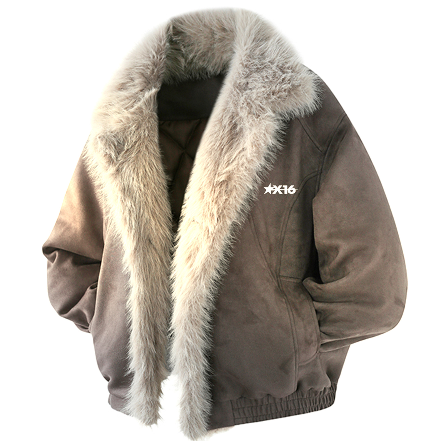 

Куртка Unisex Lapel Moderate Others X1617, темно-серый top