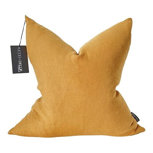

Льняная наволочка, 18 x 18 дюймов Modish Decor Pillows, цвет Yellow