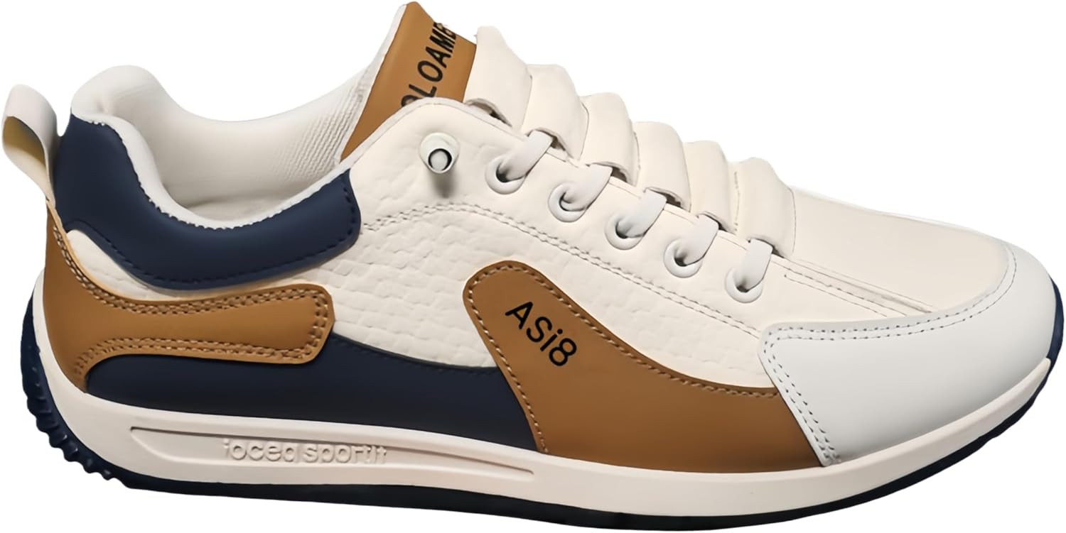 

Мужские спортивные кроссовки больших размеров, модные и удобные, разноцветные, низкие, на шнуровке, с мягкой противоскользящей подошвой из ПВХ, подходят как для повседневной носки, так и для занятий спортом Clolinde