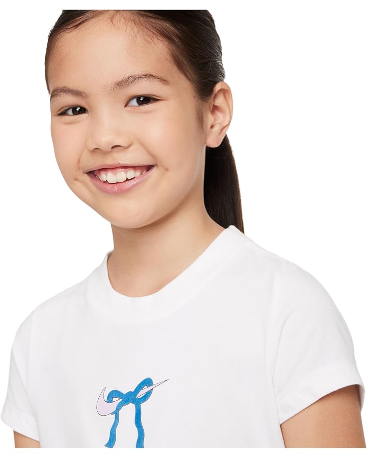 Футболка Nike Kids Swoosh Ribbon T-Shirt, белый — фото 3