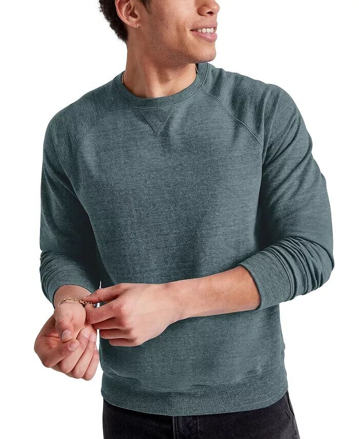 

ORIGINAL Мужской свитшот с круглым вырезом из трибленда френч терри Hanes, серый