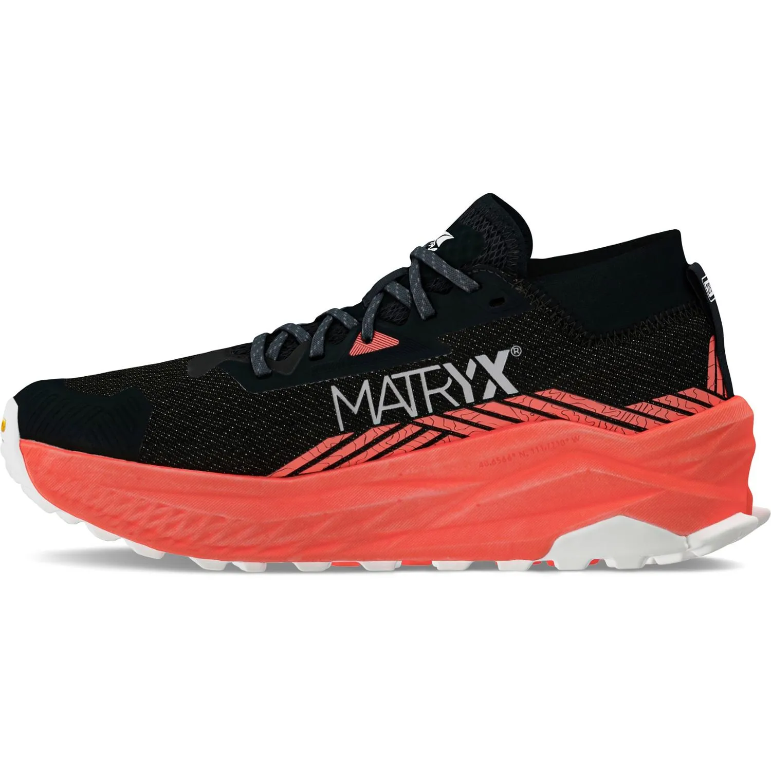 Олимпийские 275 Трейловые кроссовки для женщин Altra, Coral/Black — фото 2