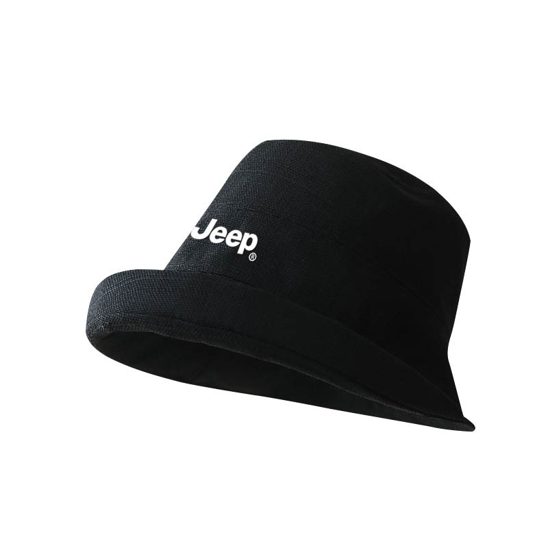

Хлопковая льняная бейсболка Bucket Hats Unisex Jeep, черный