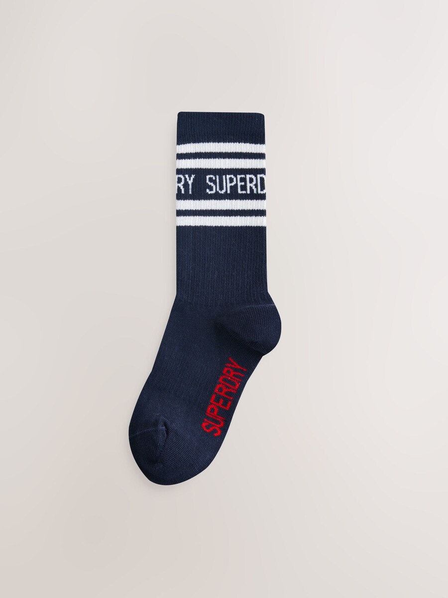 Носки Superdry, светло-розовый/черный/белый — фото 3
