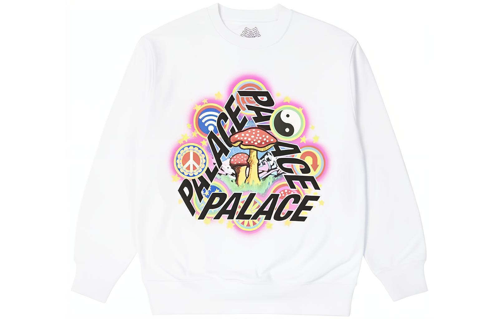 

Футболка Bun 5G Crew PALACE, белая