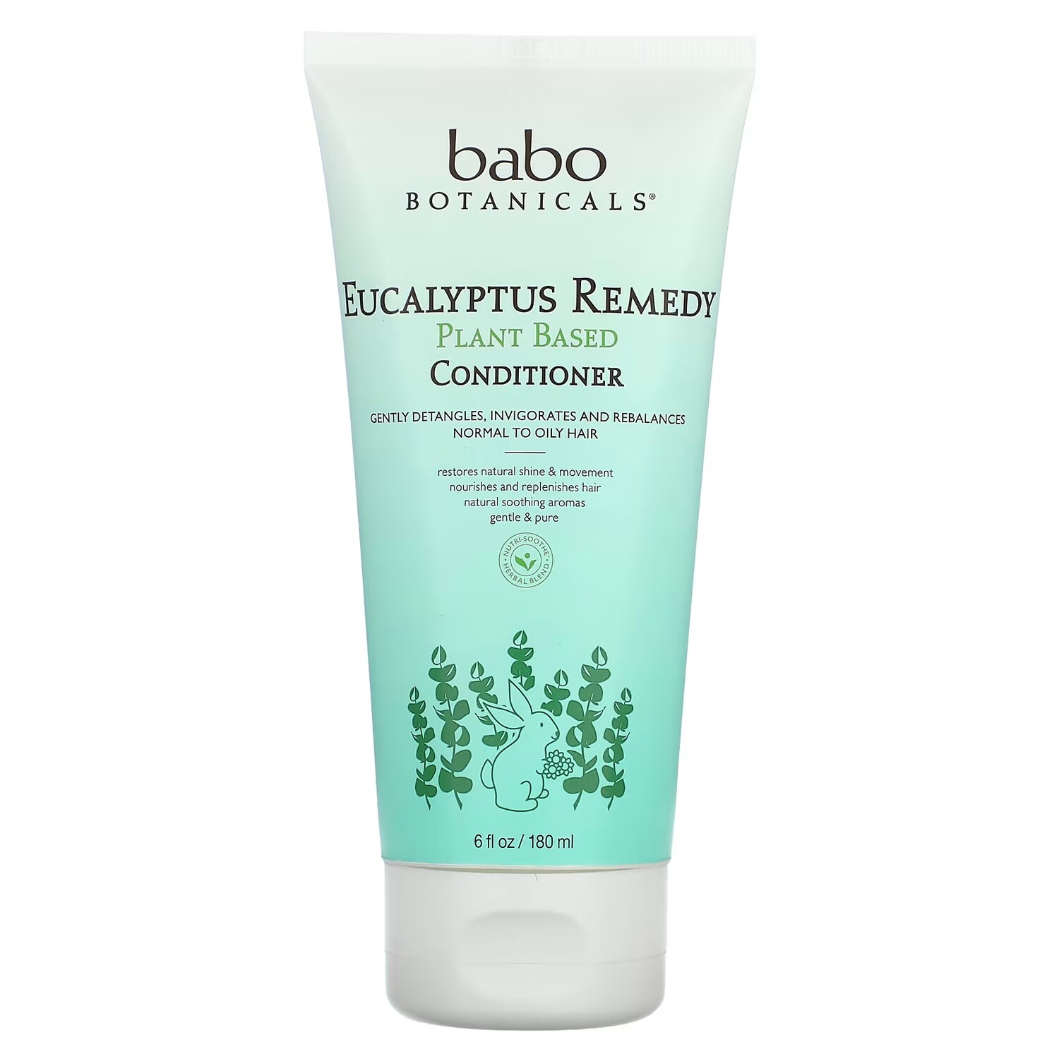 

Кондиционер Babo Botanicals для нормальных и жирных волос, 180 мл