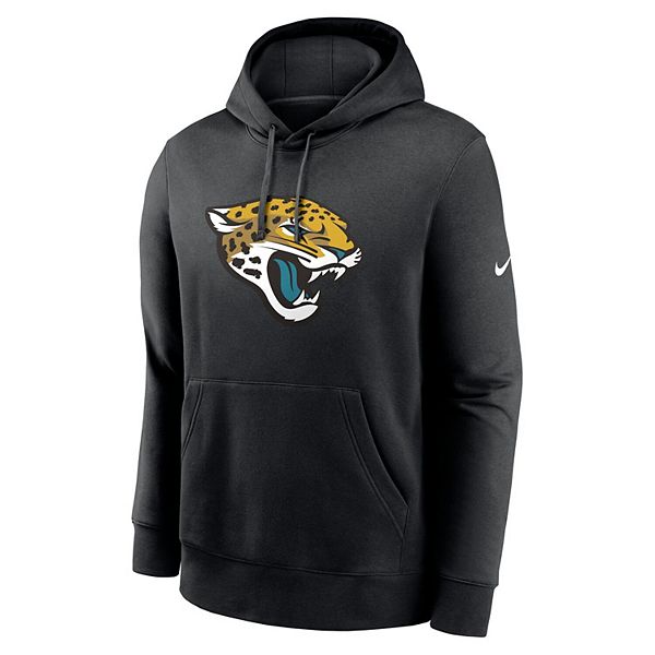 Мужская черная толстовка с капюшоном и логотипом Jacksonville Jaguars Nike — фото 3