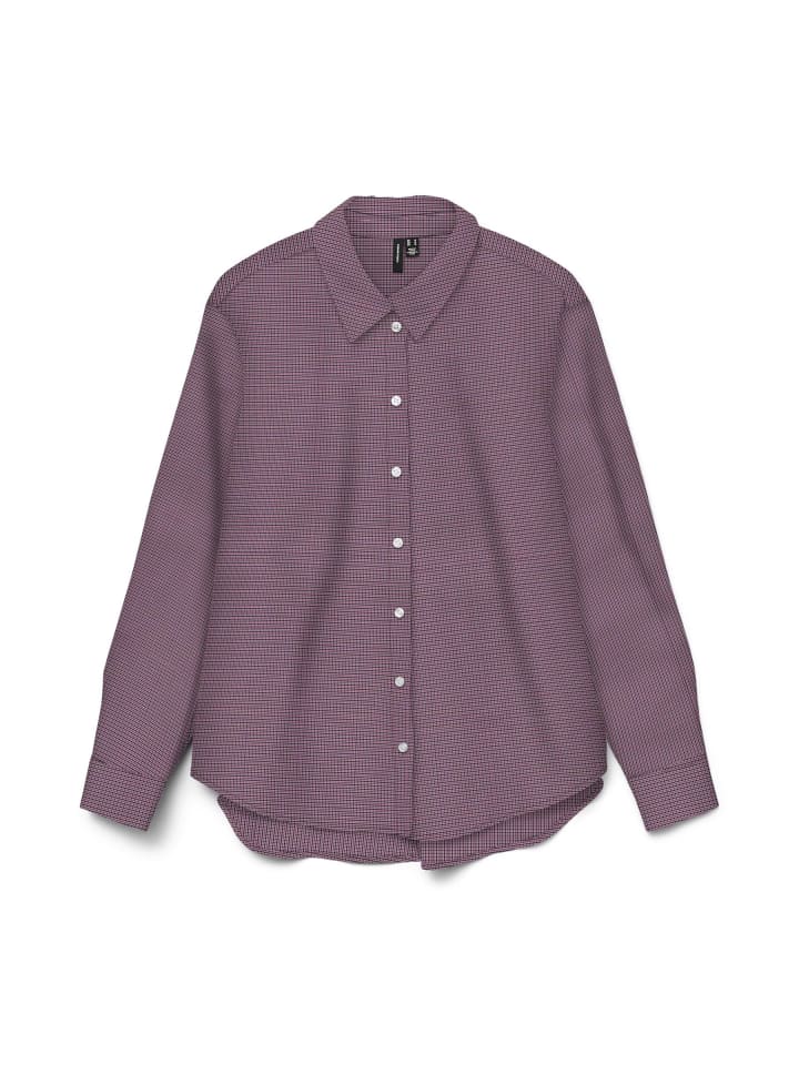

Рубашка Vero Moda, бордовый