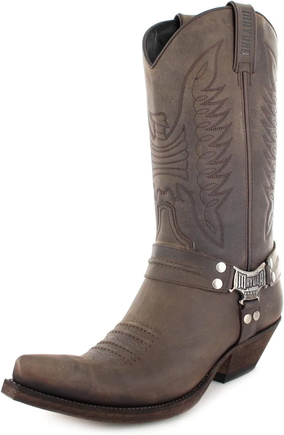 Ковбойские ботинки Mayura Boots Motta Brown в западном стиле