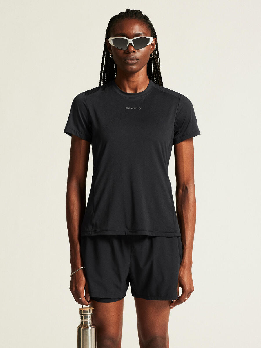 

CRAFT Женская облегающая, слегка влагоотводящая функциональная рубашка - ADV Essence Ss Tee 2 W