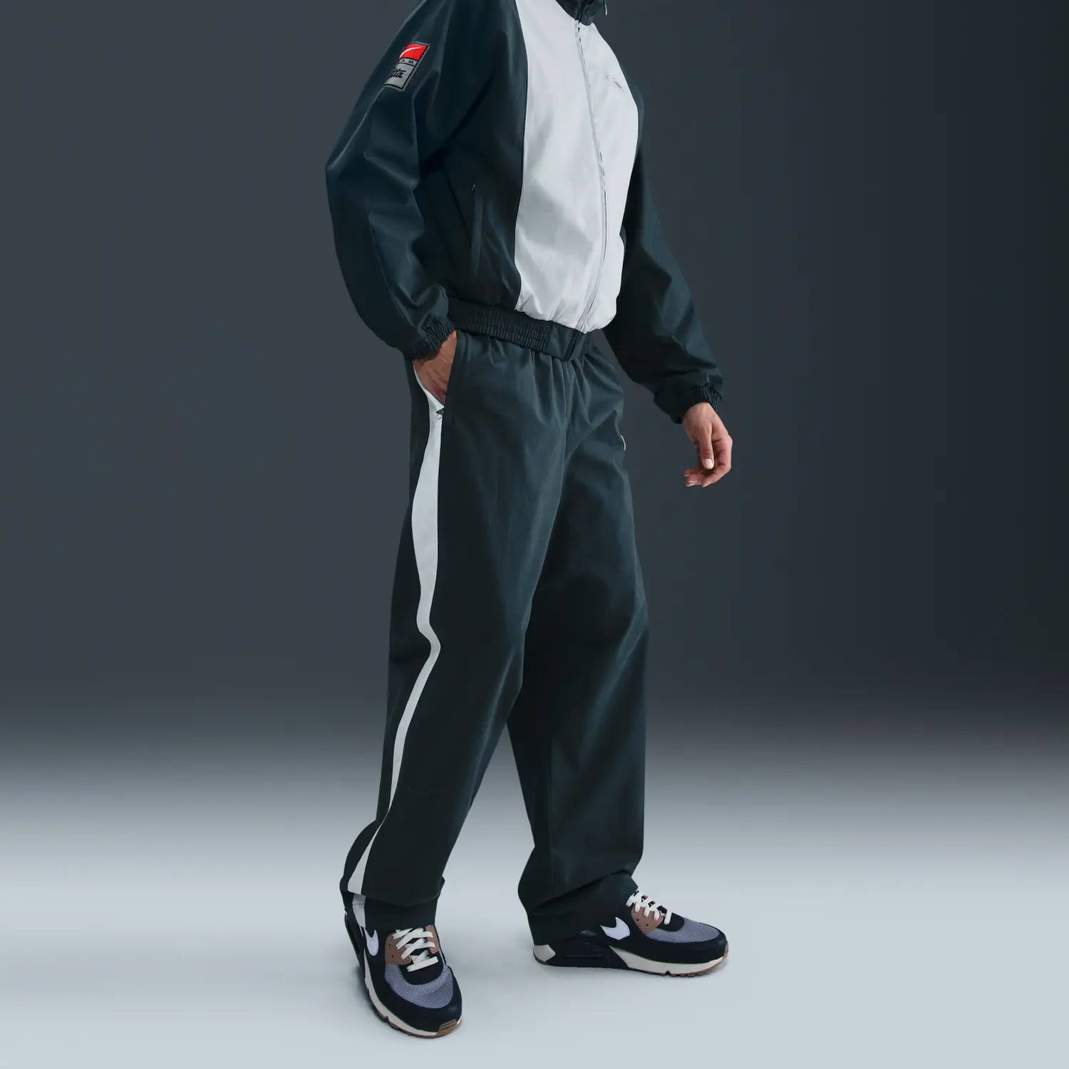 Патта co brand повседневные брюки men's Nike, белый — фото 3