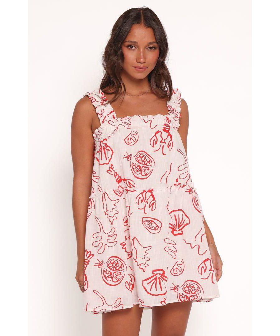 

Женское мини-платье Elena от Red Lobster Petal and Pup, Red lobster