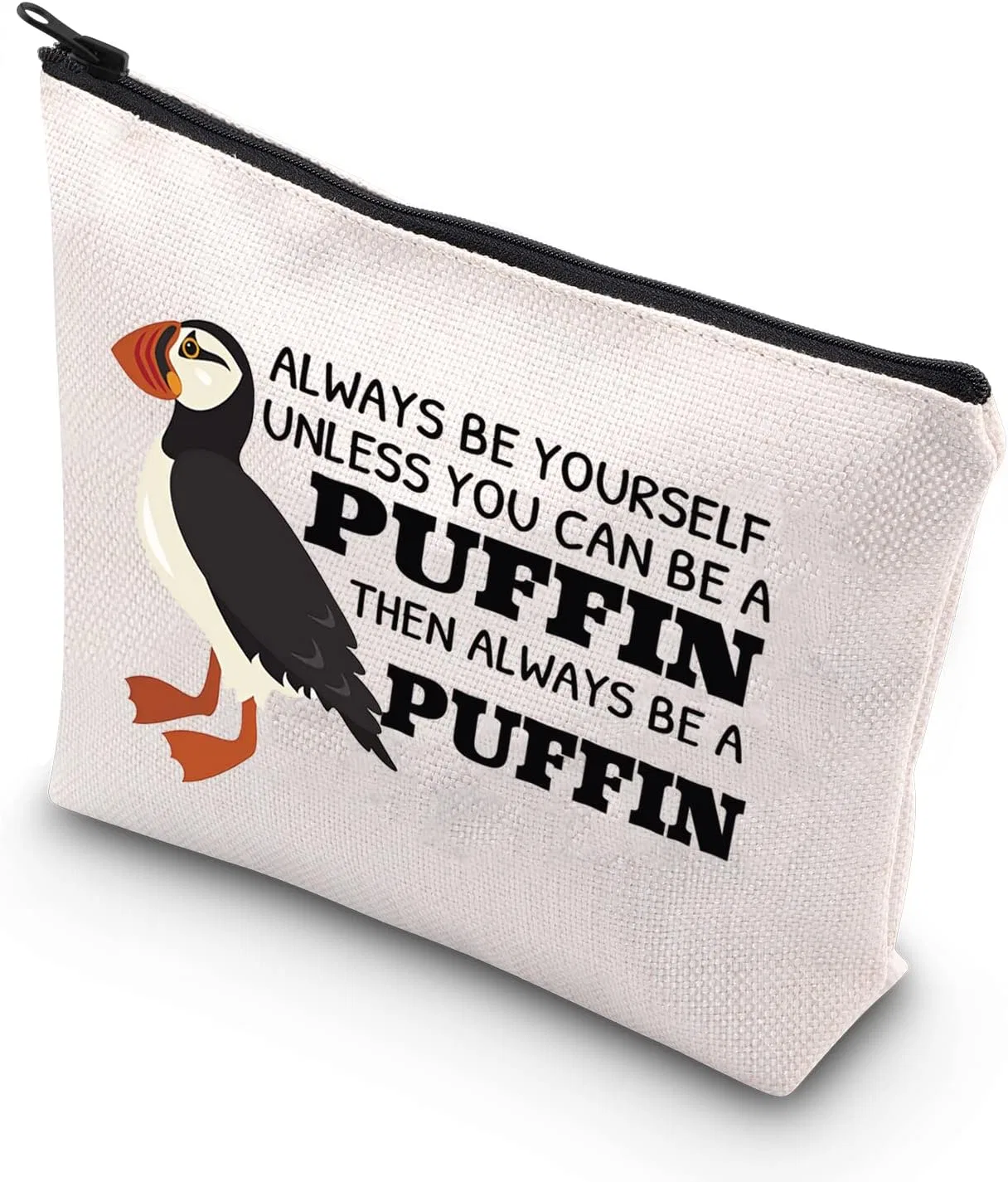 Косметичка «Always Be Yourself Unless You Can Be A Puffin» от PLITI Pliti