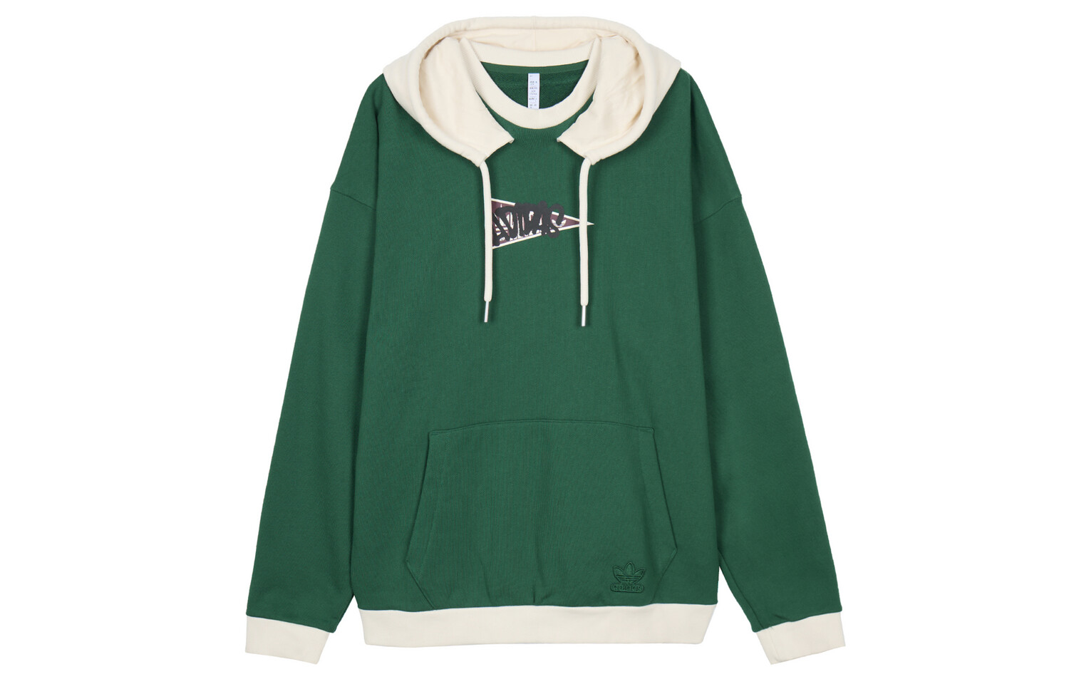 

Толстовка Anti University Мужская темно-зеленая Adidas Originals, темно-зеленый