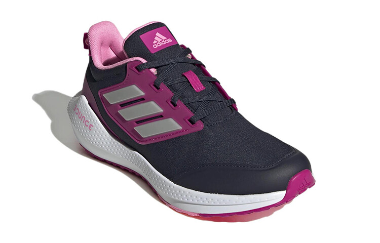 EQ21 Детские кроссовки GS Low-top Серебристый/Розовый Adidas — фото 3