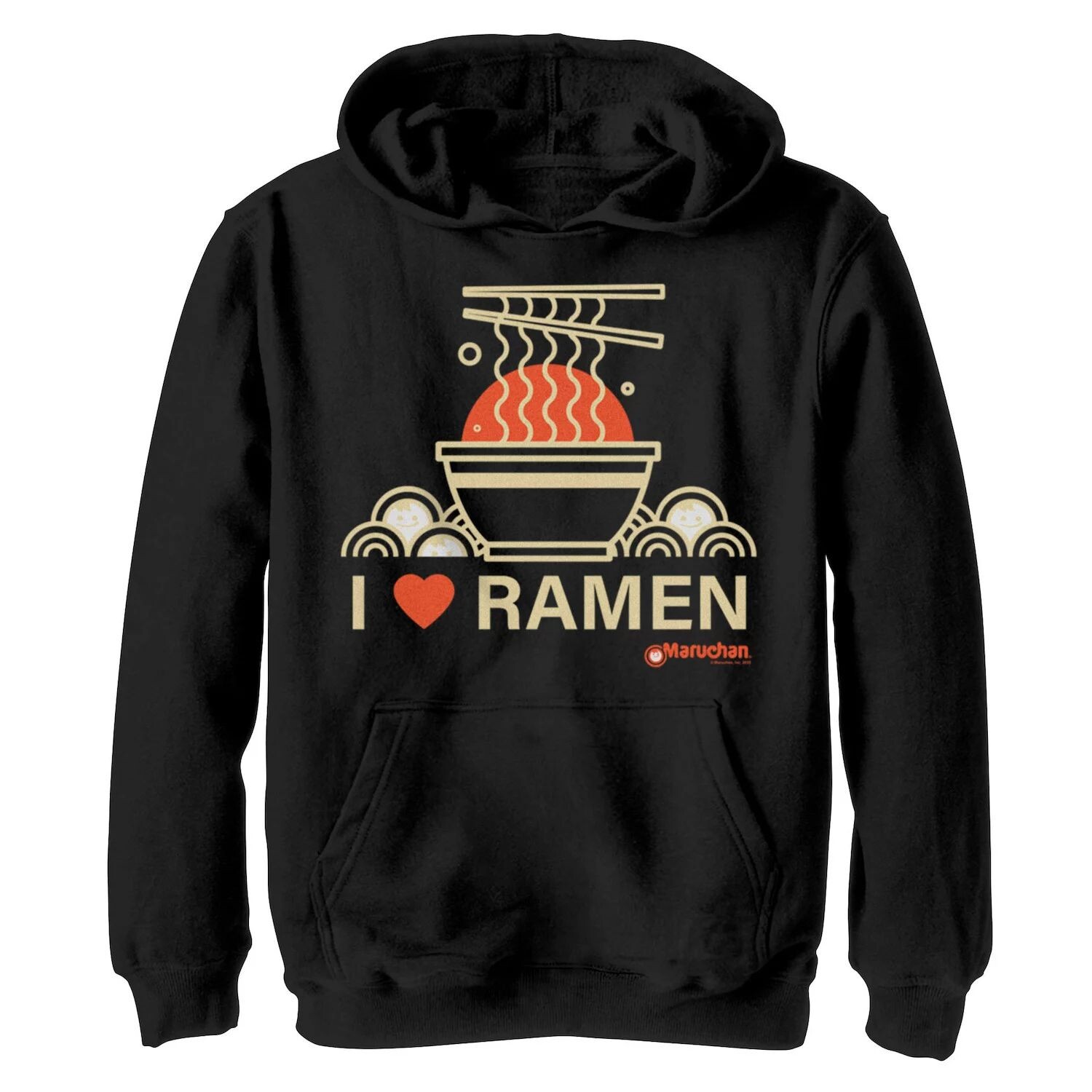 

Толстовка Maruchan I Heart Ramen с чашей и палочками для мальчиков для мальчиков 8–20 лет Licensed Character