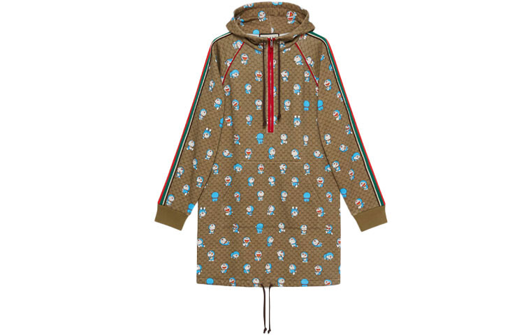 

Платье женское Doraemon x Gucci, коричневый