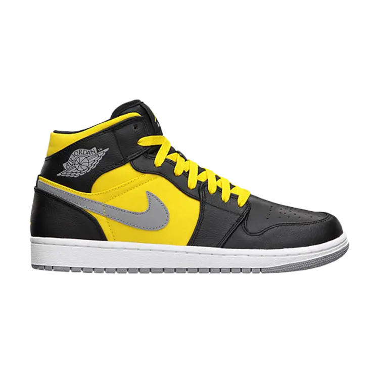 

Кроссовки Air Jordan 1 Phat 'Black Speed Yellow', черный