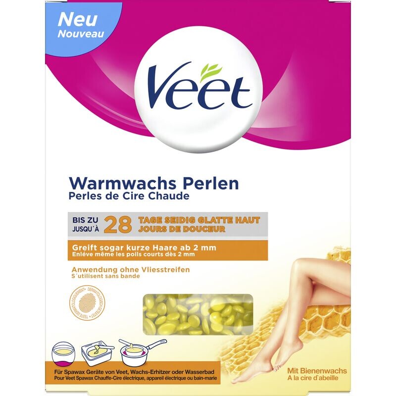 

Теплые восковые бусины Veet, 230 g