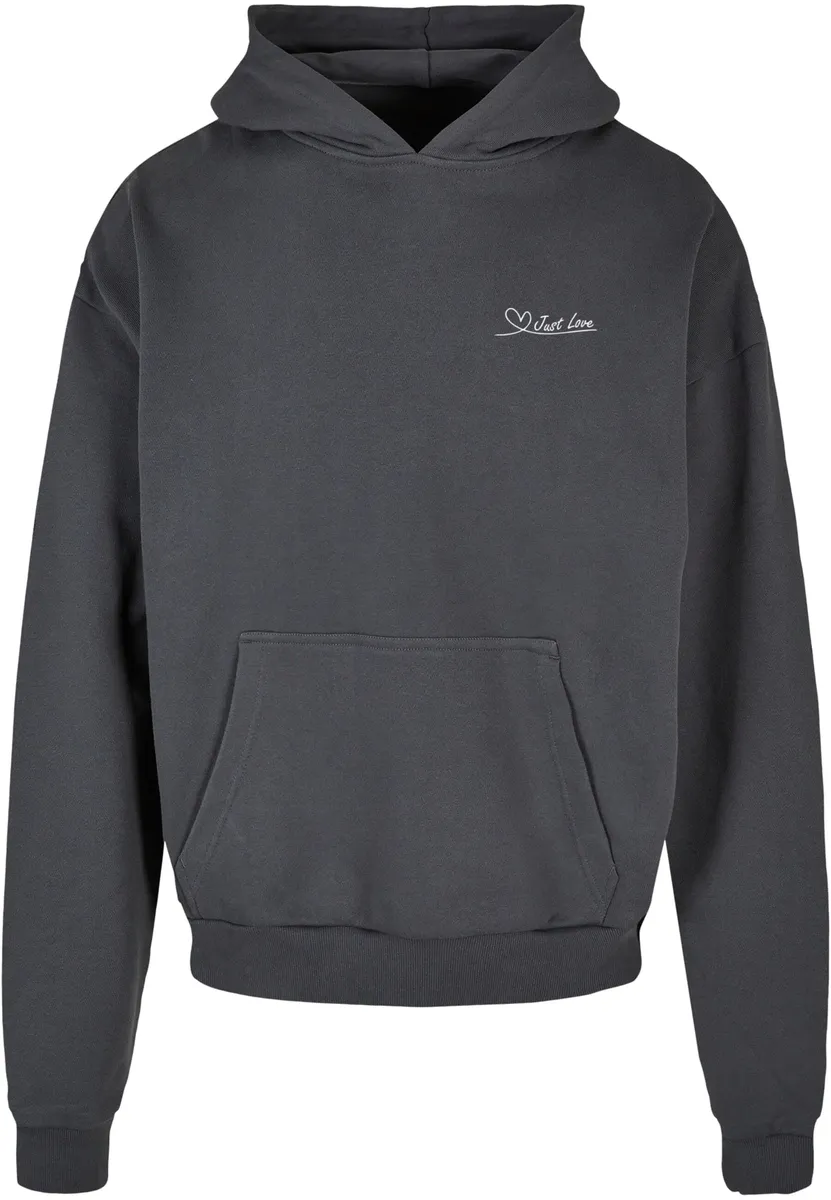 

Толстовка с капюшоном Merchcode " Merchcode Men's Just love Ultra Heavy Hoody", серый
