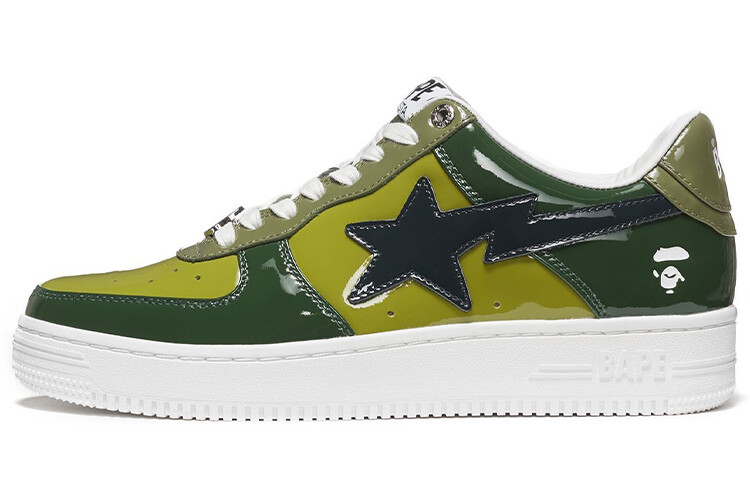 

BAPE Bape Sta Low Color Camo Combo Green A Bathing Ape