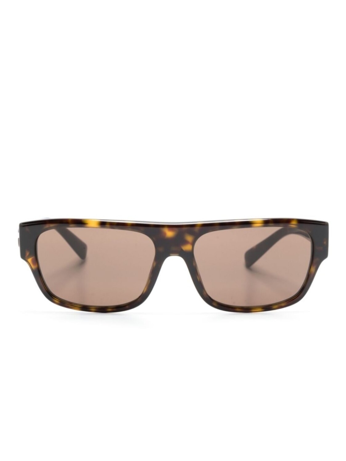 

Dolce & Gabbana Eyewear солнцезащитные очки в прямоугольной оправе с логотипом, коричневый