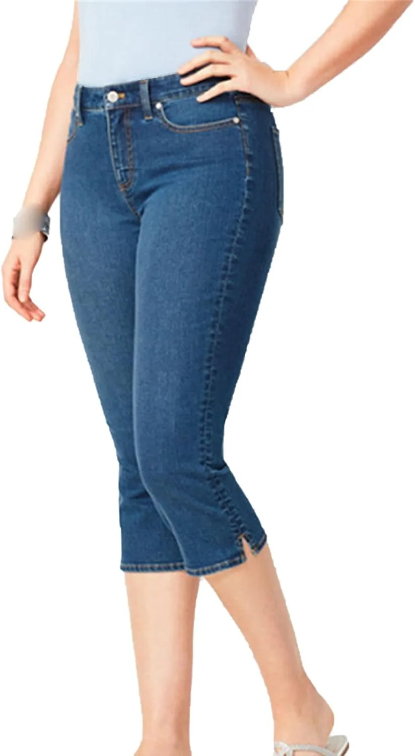 

Maiyifu-GJ женские джинсы 3/4 mid-rise casual slim fit