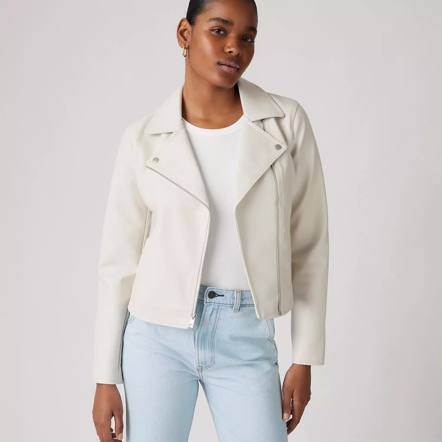 

Куртка Moto с прорезным карманом Levi's, цвет Black