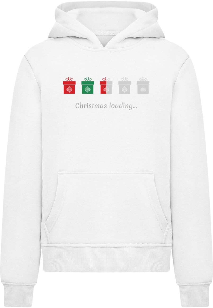

Толстовка Merchcode Christmas Gifts Loading, белый