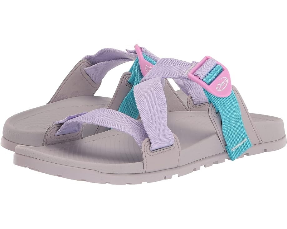 

Сандалии Chaco Lowdown Slide, цвет Purple Rose Aqua