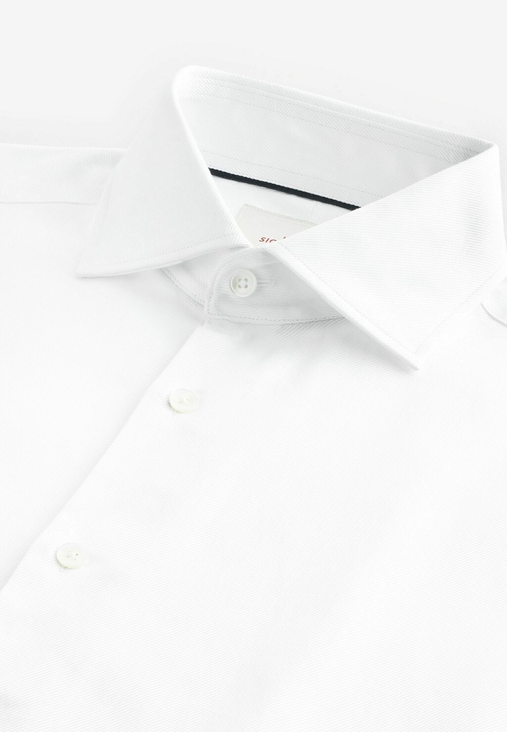 

Рубашка SIGNATURE SINGLE CUFF TWILL WITH CUTAWAY COLLAR REGULAR FIT Next, белый