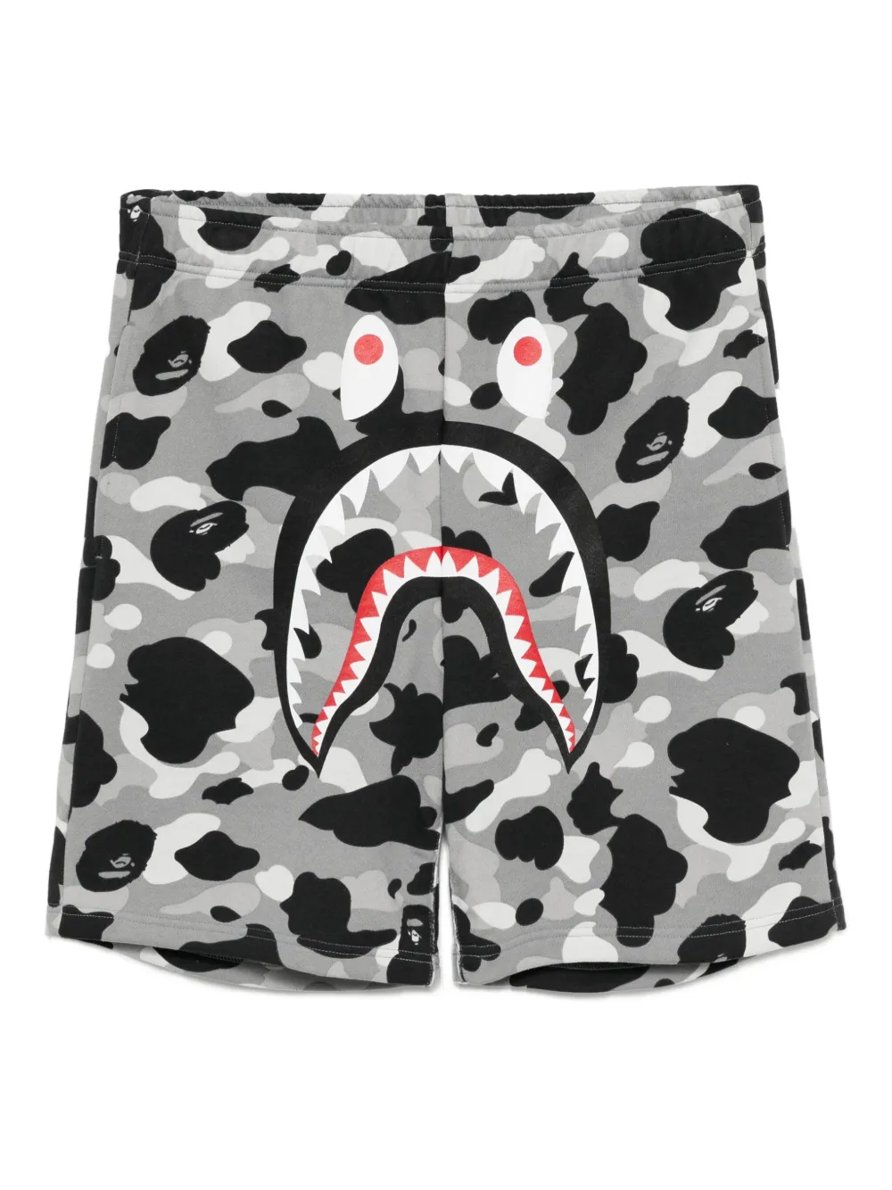

Спортивные шорты 1st Camo Shark A BATHING APE, серый