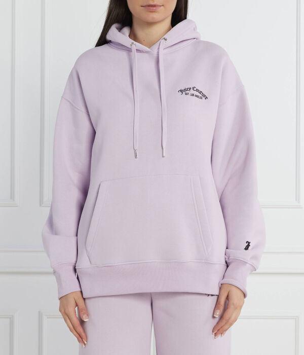 

Толстовка Куини негабаритный крой Juicy Couture, лавандовый