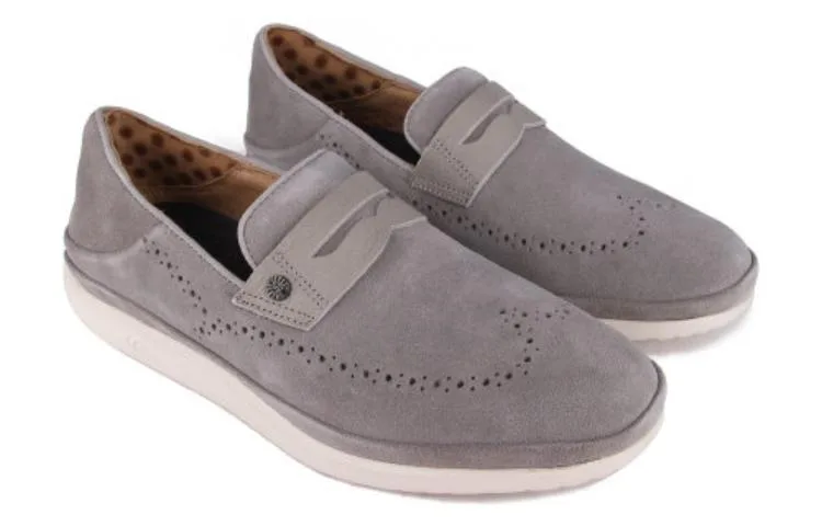 UGG Кожаные повседневные туфли Cali для мужчин, цвет Gray — фото 3