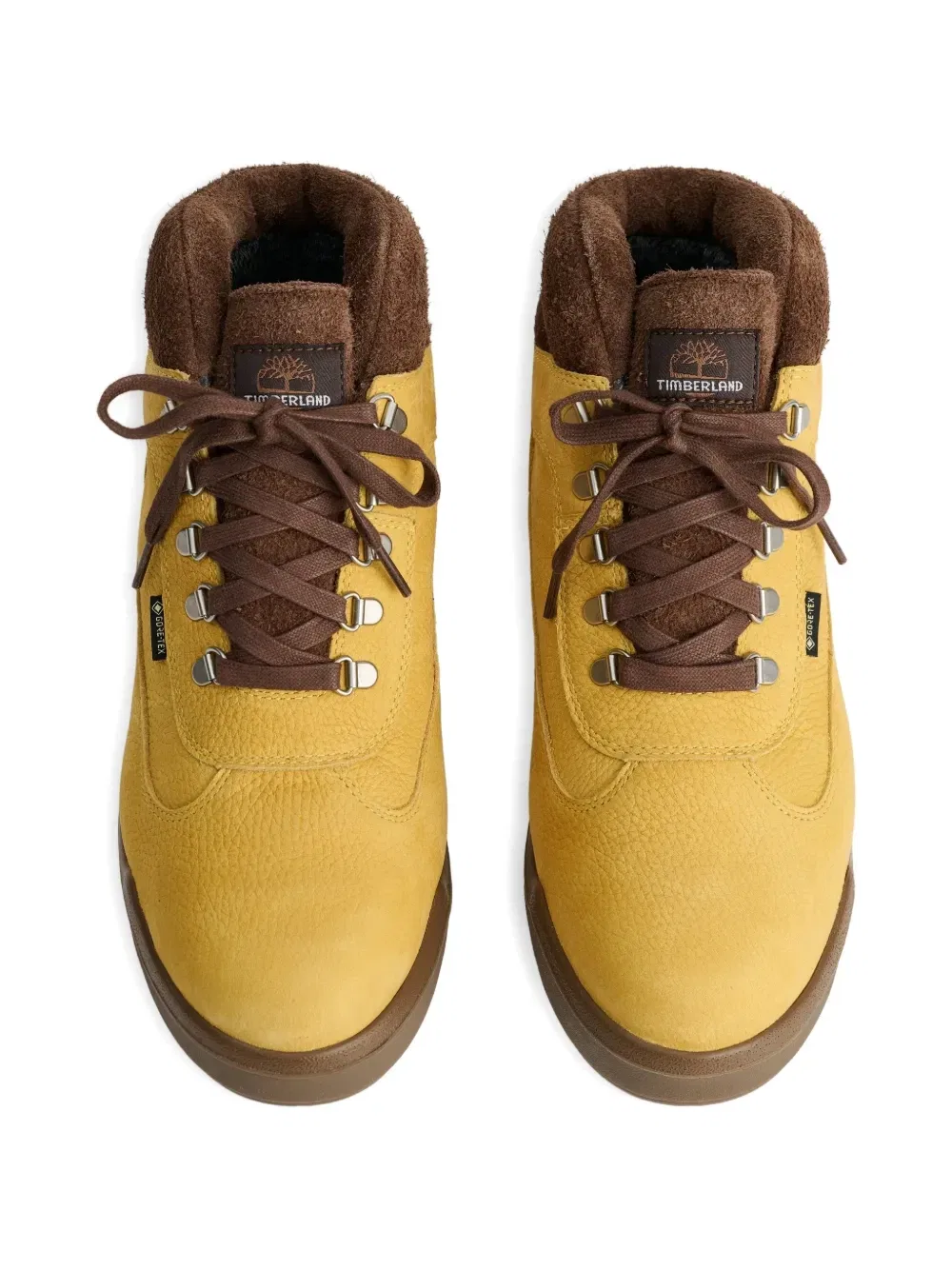 Полевые ботинки на шнуровке Timberland, желтый — фото 3