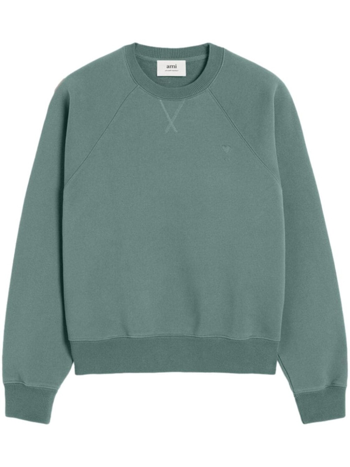

AMI Paris толстовка Ami de Coeur, зеленый