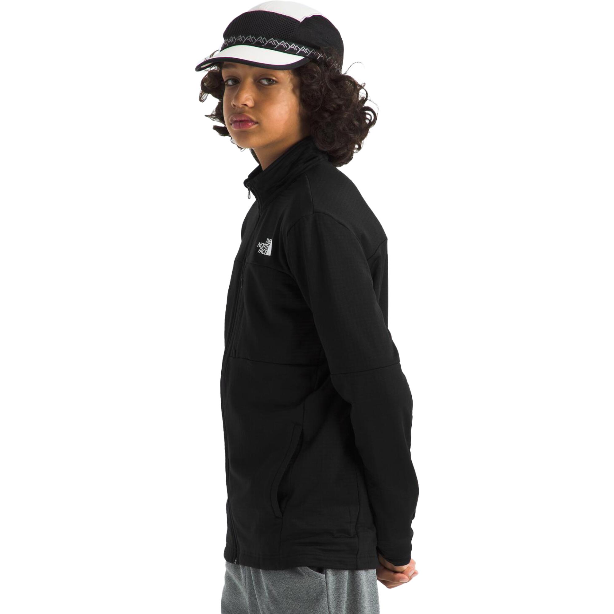 Детская походная куртка-полупильник на молнии The North Face, TNF Black — фото 2