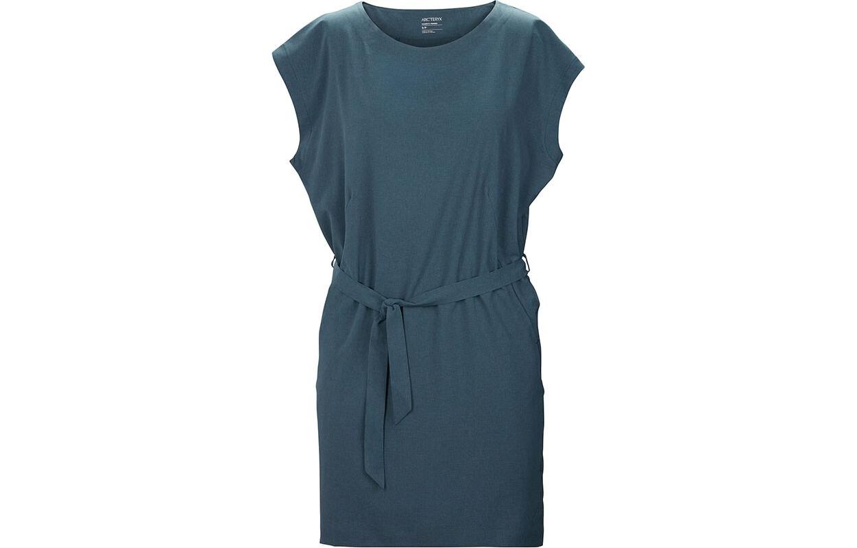 

Женское платье с коротким рукавом Arcteryx, светло labyrinth heather