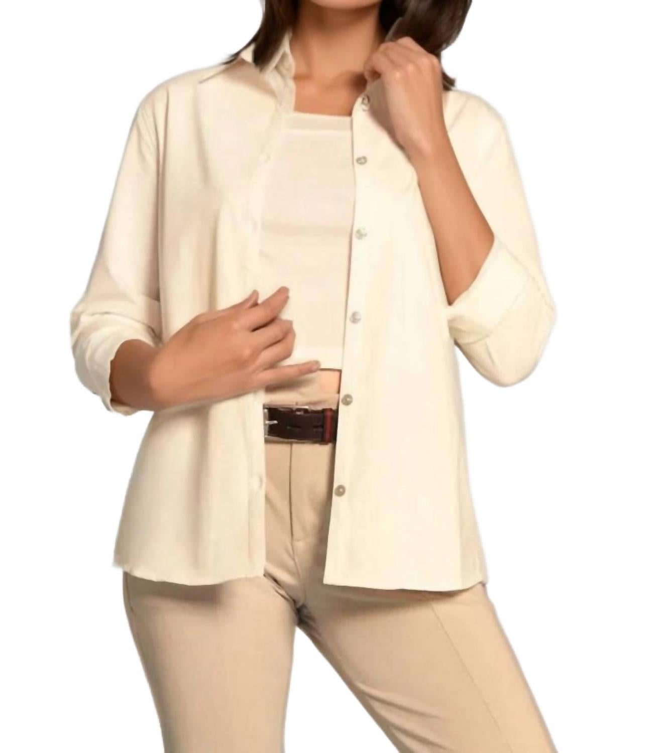 

Рубашка Cinqo Single Shot белая Buki