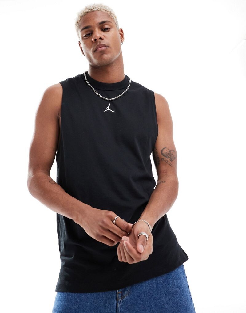 

Черный топ без рукавов Jordan Sport Dri-Fit