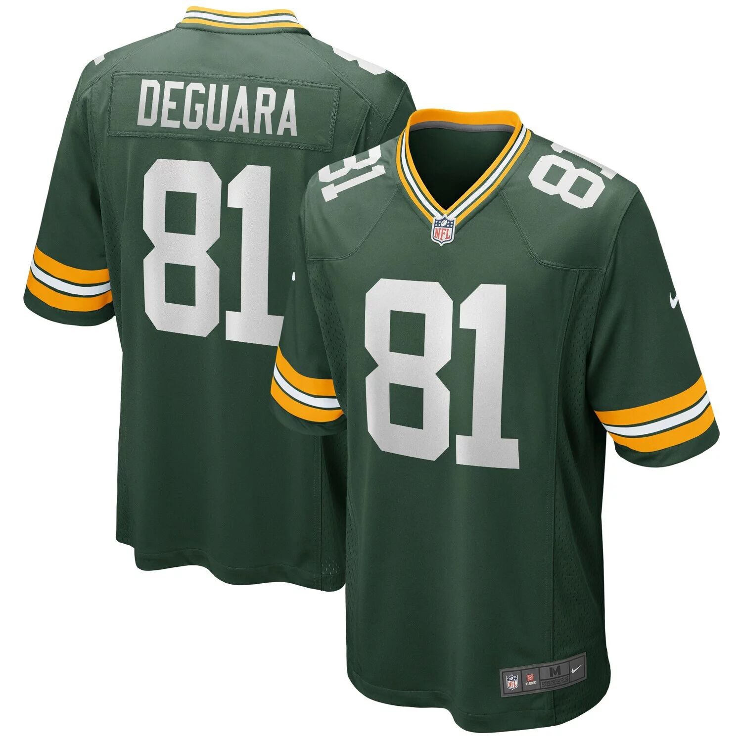 

Мужское джерси игрока Josiah Deguara Green Green Bay Packers Player Game Nike
