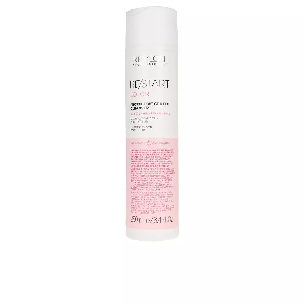 

Шампунь re-start color protective gentle cleanser Revlon, 250 мл.