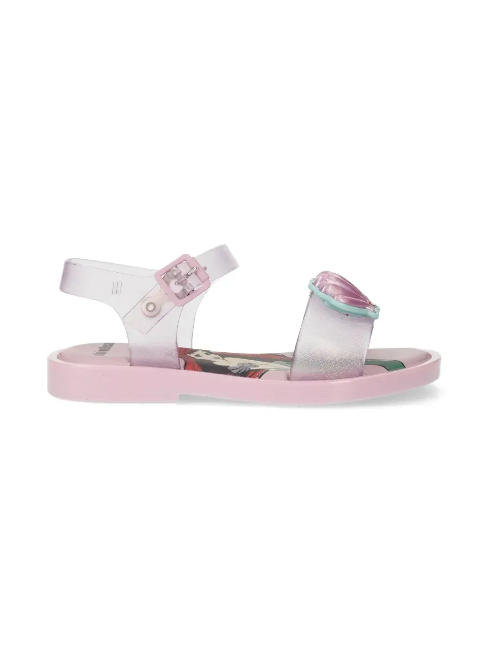 Босоножки с аппликацией из коллаборации с Disney Melissa, фиолетовый — фото 2